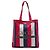 Gucci Baiadera gestreifter Tote aus rotem Canvas