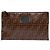 Clutch Fendi Brown Zucca Coated Canvas Marrone