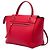 Belt Bag Céline Bolsa de cintura Celine em couro de bezerro micro grão vermelho - vista 2