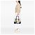 Prada Large Canapa und Saffiano Double Satchel Beige - Ansicht 7