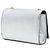 Autre Marque Saint Laurent Silver Small Metallic Calfskin Monogram Kate Tassel Crossbody Argenté - vue 2