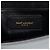 Autre Marque Saint Laurent Silver Small Metallic Calfskin Monogram Kate Tassel Crossbody Argenté - vue 5