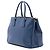 Prada Galleria Double Zip Tote Large aus Saffiano-Leder in Blau Dunkelblau - Ansicht 2