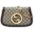 Borsa Gucci Beige Small GG Supreme Blondie Chain Satchel - vista 7
