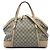 Borsa Gucci Beige Large GG Supreme Nice Dome Satchel