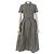 Christian Dior Midi-Kleid Hahnentritt Schwarz Weiß