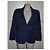 Loro Piana Einreihiger Wollblazer Blau - Ansicht 2