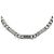 NEU CHRISTIAN DIOR PANZERKETTE CANNAGE-MUSTER 47-52 CM METALL Silber - Ansicht 2