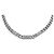 NEU CHRISTIAN DIOR PANZERKETTE CANNAGE-MUSTER 47-52 CM METALL Silber - Ansicht 3