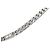 NEU CHRISTIAN DIOR PANZERKETTE CANNAGE-MUSTER 47-52 CM METALL Silber - Ansicht 4