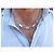 NEU CHRISTIAN DIOR PANZERKETTE CANNAGE-MUSTER 47-52 CM METALL Silber - Ansicht 7