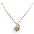 COLLIER CHOPARD HAPPY DIAMONDS 793957 DIAMANTS OR JAUNE 18K 8.15G NECKLACE D'oro