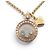 COLLIER CHOPARD HAPPY DIAMONDS 793957 DIAMANTS OR JAUNE 18K 8.15G NECKLACE D'oro - vista 2