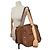 BORSA A MANO JEROME DREYFUSS ROGER 3664884118984 IN PELLE E Camoscio MARRONE BAG - vista 5