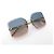 NEUE LOUIS VUITTON ECKIGE LV JEWEL LOGO SONNENBRILLE Golden - Ansicht 5