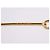 NEUE LOUIS VUITTON ECKIGE LV JEWEL LOGO SONNENBRILLE Golden - Ansicht 9