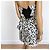 Vestido bustier Gucci de algodón y seda con estampado Negro Blanco - vista 7