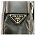 Prada Nylon and Saffiano Leather Shoulder Bag Black Dark brown - view 8