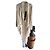 Autre Marque Blazer Asimétrico Sanctamuerte de Algodón y Seda Beige