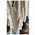 Autre Marque Blazer Asimétrico Sanctamuerte de Algodón y Seda Beige - vista 5