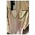 Autre Marque Blazer Asimétrico Sanctamuerte de Algodón y Seda Beige - vista 7