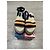 Farm Rio Sandali con zeppa in crochet e pelle Marrone Nero Multicolore - vista 12