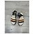 Farm Rio Sandali con zeppa in crochet e pelle Marrone Nero Multicolore - vista 4