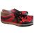 Gucci Rote Metallic-Sneaker Grün Dunkelblau - Ansicht 2