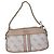 Bolsa pequena Guess Monogram Branco Multicor Bege