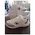 Sneakers bianche e argento Calvin Klein Bianco Metallico - vista 2