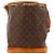 Bolsa de Balde Louis Vuitton Monogram Noe Marrom Monograma