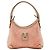 Gucci Hobo-Bag aus Monogramm-Canvas Pink Beige