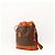 Céline Borsa a secchiello Celine Macadam Marrone - vista 2