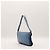 Autre Marque Borsa a tracolla in pelle blu con borchie - vista 4