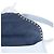 Autre Marque Borsa a tracolla in pelle blu con borchie - vista 7
