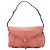 Céline Borsa a tracolla borchiata in pelle rosa Celine