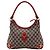 Borsa Hobo Gucci in tela monogram Rosso Beige Blu scuro