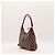 Borsa Hobo Gucci in tela monogram Rosso Beige Blu scuro - vista 2