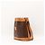 Céline Bolsa Bucket Celine Macadam Marrom - vista 2