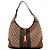 Gucci Jackie Hobo Bag Monogram Canvas Braun Monogramm