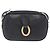 Borsa a Tracolla Christian Dior Trotter PVC Pelle Nero Tono Oro Auth 201320 - vista 13