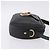Borsa a Tracolla Christian Dior Trotter PVC Pelle Nero Tono Oro Auth 201320 - vista 4