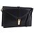 Borsa a tracolla Salvatore Ferragamo in pelle nera e oro Auth ka6079 Nero