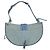 Borsa a Tracolla Christian Dior Admit It Denim Blu Chiaro Argento Auth 201218V - vista 2