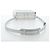 LOUIS VUITTON Tiger Lama Monogram Clutch Box White LV Auth 202290SAM Bianco - vista 9