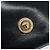 Borsa a tracolla con catena VERSACE in pelle nera e oro Auth 200692V Nero D'oro - vista 18