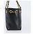 Borsa a tracolla con catena VERSACE in pelle nera e oro Auth 200692V Nero D'oro - vista 4