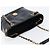 Borsa a tracolla con catena VERSACE in pelle nera e oro Auth 200692V Nero D'oro - vista 6