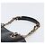 Borsa a tracolla con catena VERSACE in pelle nera e oro Auth 200692V Nero D'oro - vista 8