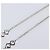 Collana GIVENCHY metallo Silver Auth SW2820 Argento - vista 13